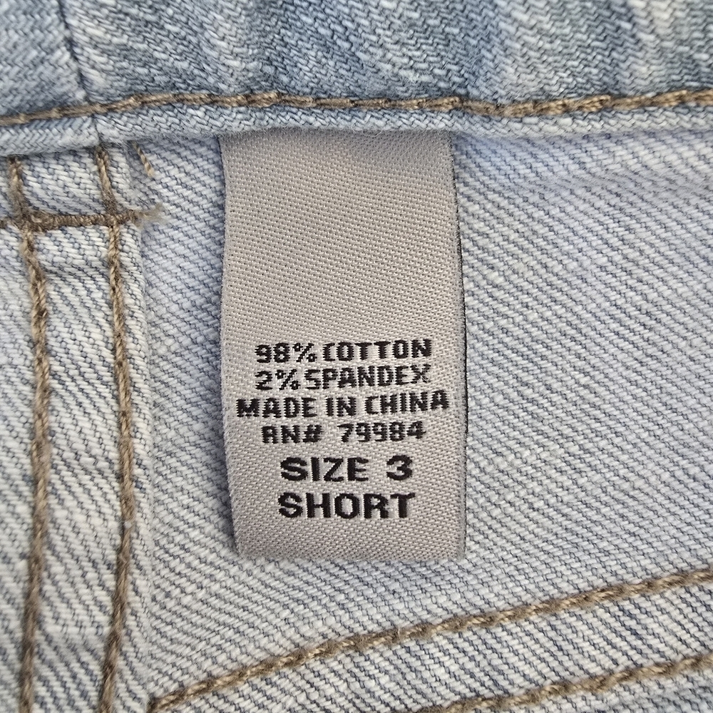 Chico's Platinum BLUE JEANS~Size 3 short Charm SH - Picture 6 of 8